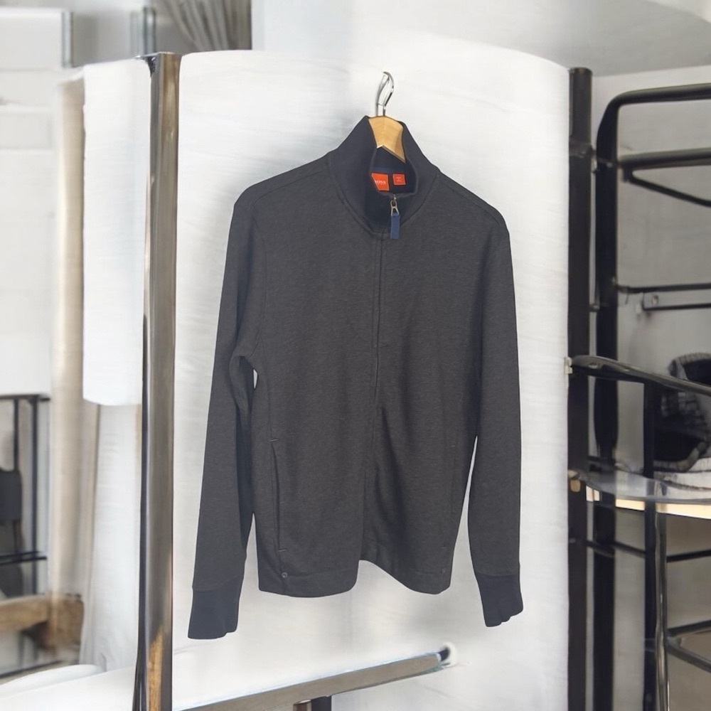 Hugo Boss Orange Label Casual Essentials Full Zip Jacket M - Picture 5 of 11